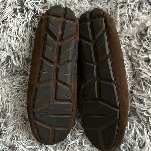 Polo Ralph Lauren Anders Tasseled Suede Driver Loafers  Size 11 - Picture 9 of 10